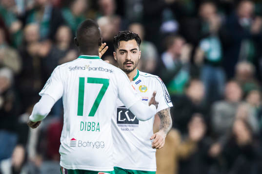 Hammarbys Jiloan Hamad jublar med Pa Amat Dibba