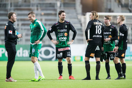 Varbergs Peter Nyström , Joakim Lindner och Pär Asp