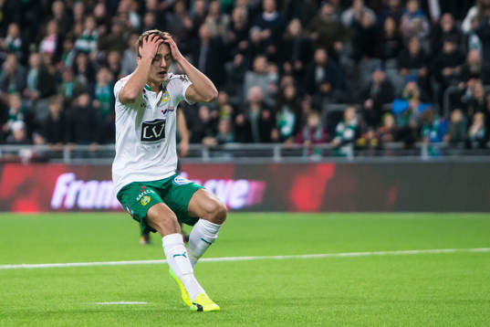 Hammarbys Leo Bengtsson deppar