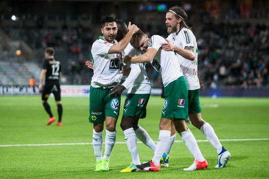 Hammarbys Jiloan Hamad jublar Pa Amat Dibba , Dusan Jajic