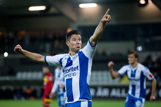 IFK Göteborgs David Boo Wiklander jublar