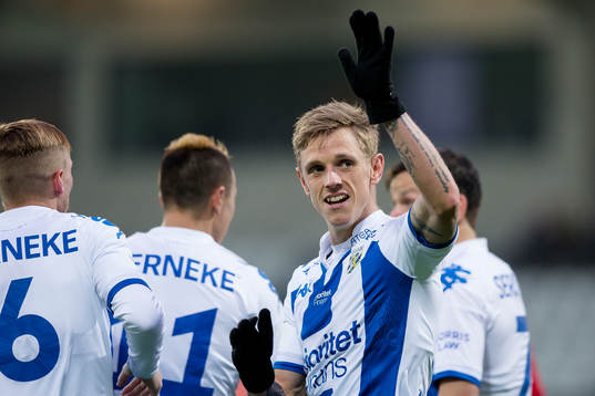 IFK Göteborgs Sören Rieks jublar