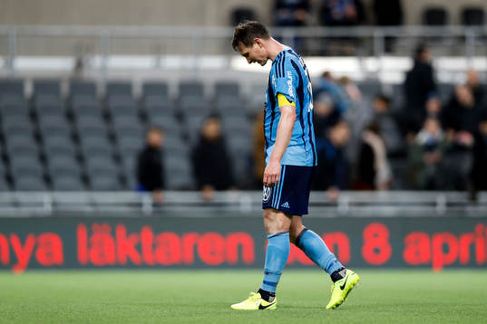 Djurgårdens Kim Källström deppar