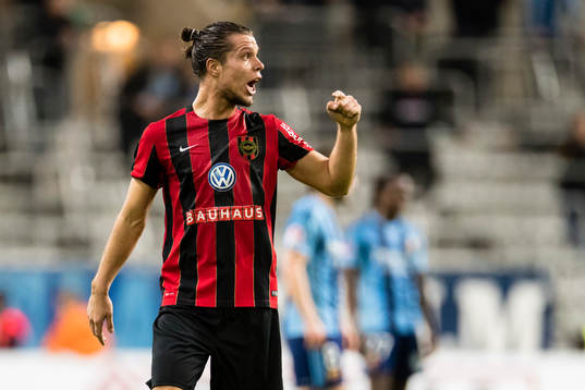 Brommapojkarnas Erik Figueroa