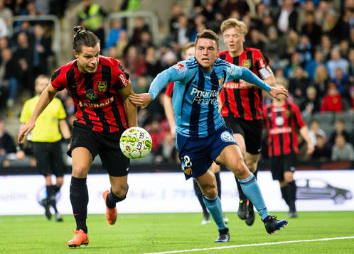 Brommapojkarnas Erik Figueroa
