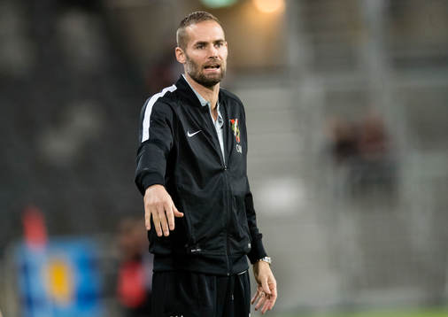 Brommapojkarnas tränare Olof Mellberg