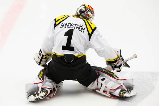 Brynäs målvakt Felix Sandström
