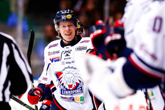 Linköpings Ken André Olimb jublar