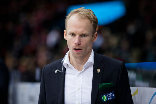 Frölundas assisterande tränare Johan Lundskog