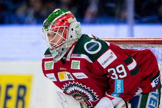 Frölundas målvakt Dan Bakala