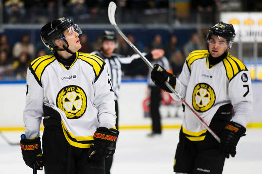 Brynäs Pathrik Westerholm och Ponthus Westerholm