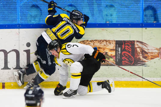 s Martin Thörnberg mot Brynäs Ponthus Westerholm