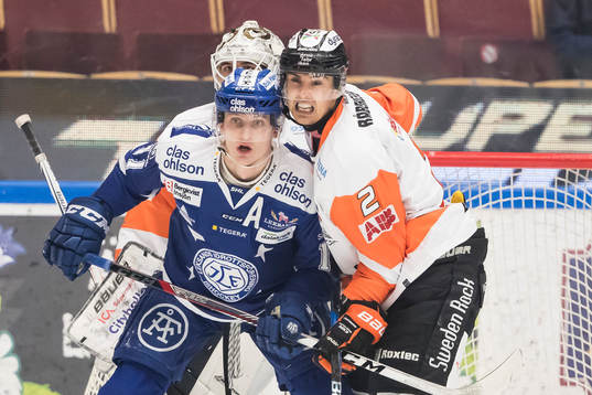 Leksands Martin Karlsson och Karlskronas Robin Gartner
