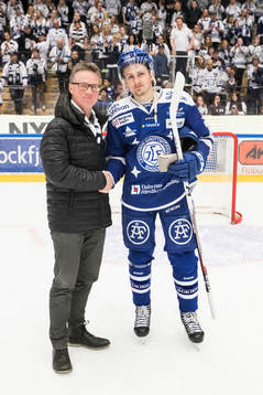 Leksands Patrik Norén utsedd till matchens krigare i