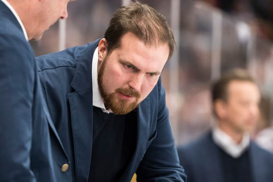 Leksands assisterande tränare Gereon Dahlgren i