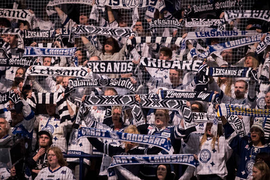 Leksands superstars i ishockeymatchen i SHL mellan Leksand