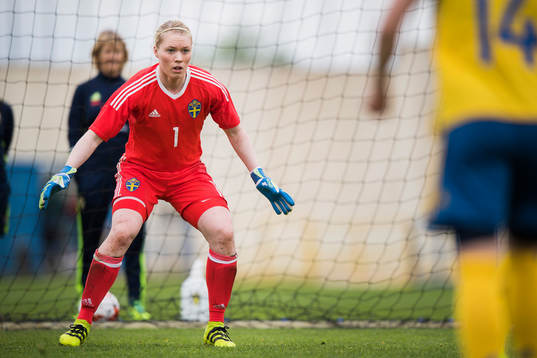 Sveriges målvakt Hedvig Lindahl