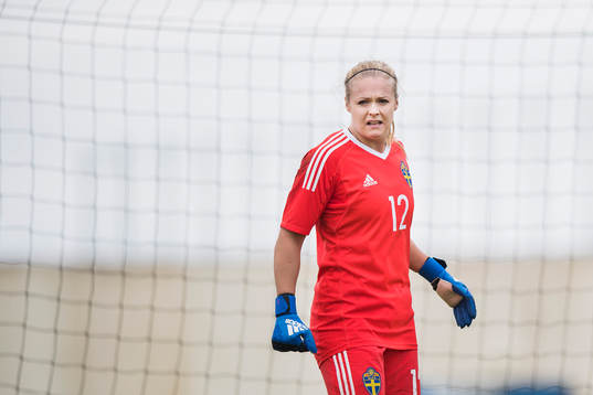 Sveriges målvakt Hilda Carlén