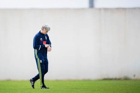 Sveriges förbundskapten Pia Sundhage