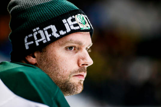Färjestads målvakt Lars Haugen