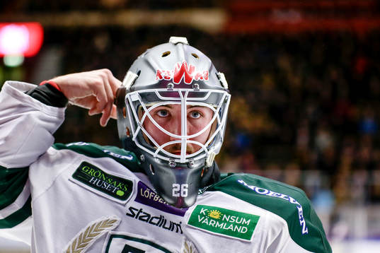 Färjestads målvakt Stefan Steen