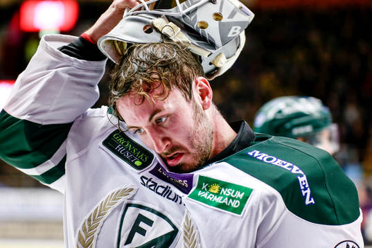 Färjestads målvakt Stefan Steen