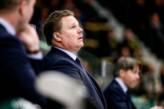 Färjestads tränare Leif Carlsson
