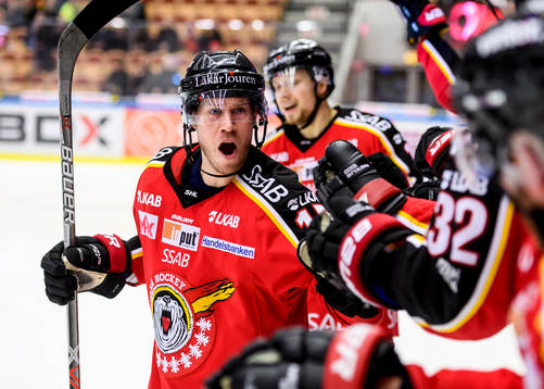 Luleås Andreas Falk  jublar