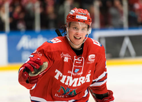 Timrås Jonathan Dahlén jublar