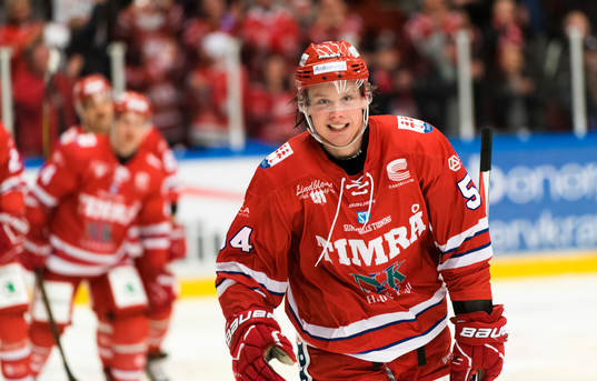 Timrås Jonathan Dahlén jublar