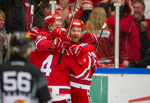 Timrås Sebastian Lauritzen, Jonathan Dahlén och Mattias