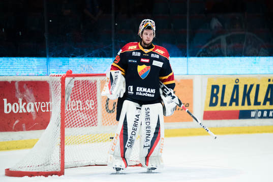 Djurgårdens målvakt Adam Reideborn