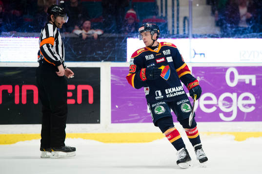 Djurgårdens Matt Anderson jublar