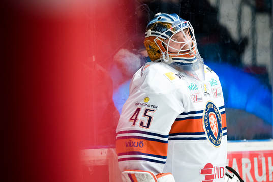 Växjös målvakt Viktor Andrén