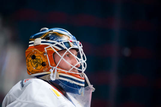 Växjös målvakt Viktor Andrén