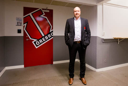 Porträtt på Örebro Hockeys sportchef Niklas Johansson