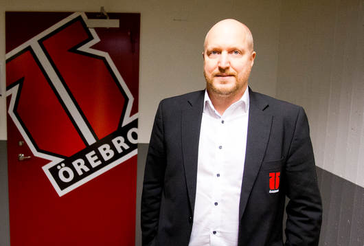 Porträtt på Örebro Hockeys sportchef Niklas Johansson