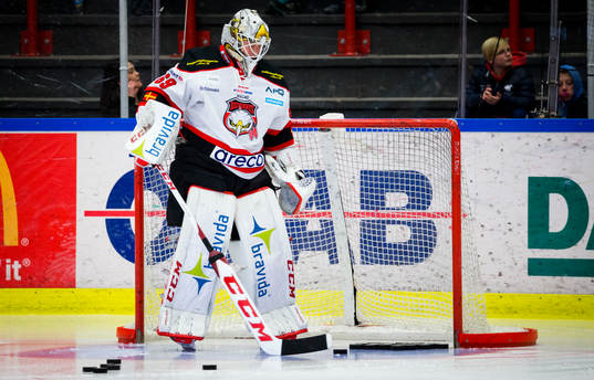 Malmö Redhawks målvakt Oscar Alsenfelt