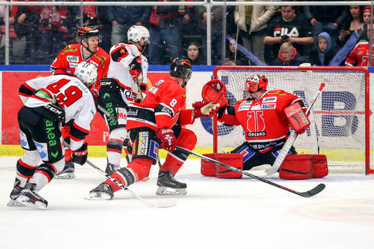 Malmö Redhawks Rhett Rakhshani gör 0-1