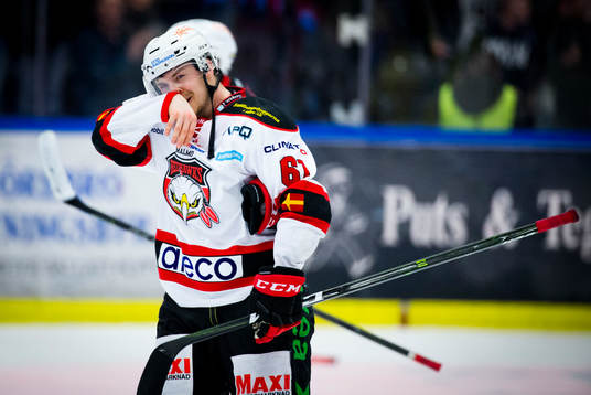 Deppigt hos Malmö Redhawks Nicklas Jadeland