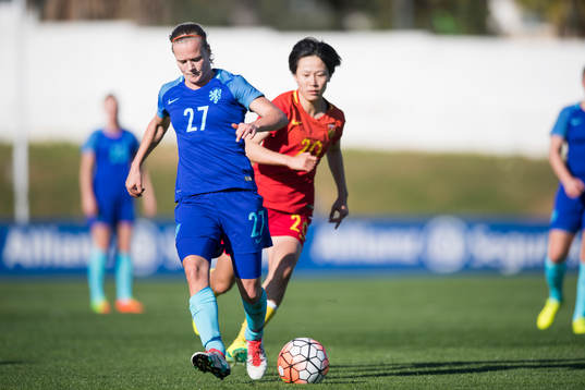 Kinas Zhang Rui och Hollands Sheila van