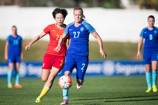 Kinas Zhang Rui och Hollands Sheila van