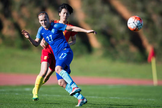 Kinas Zhang Rui och Hollands Sheila van