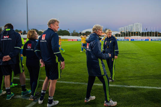 Sveriges förbundskapten Pia Sundhage