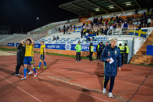 Sveriges förbundskapten Pia Sundhage