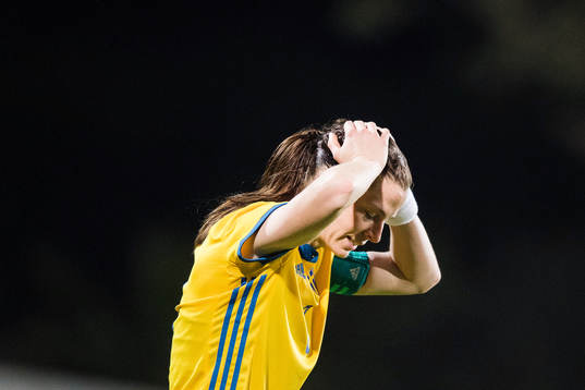 Sveriges Lotta Schelin  deppar