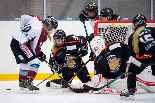Haninges Amanda Rosengren och Göteborgs Lovisa Sjöberg