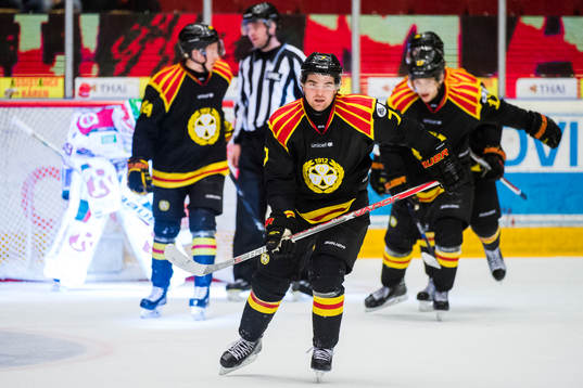 Brynäs Ponthus Westerholm jublar
