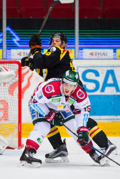 Brynäs Daniel Paille och Frölundas Matt Donovan