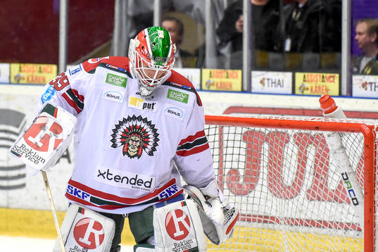 Frölundas målvakt Dan Bakala